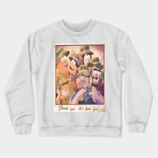 Gravity Falls Photo Crewneck Sweatshirt